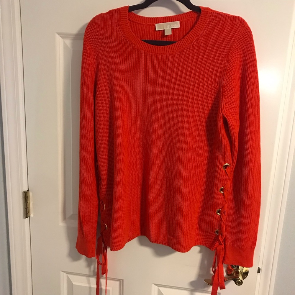 Red Michael kors sweater